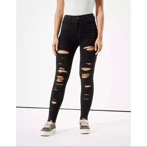 AEO Dream Ripped Highest Waist Jegging